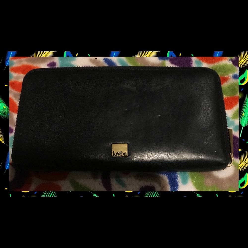 Kooba Navy Wallet
